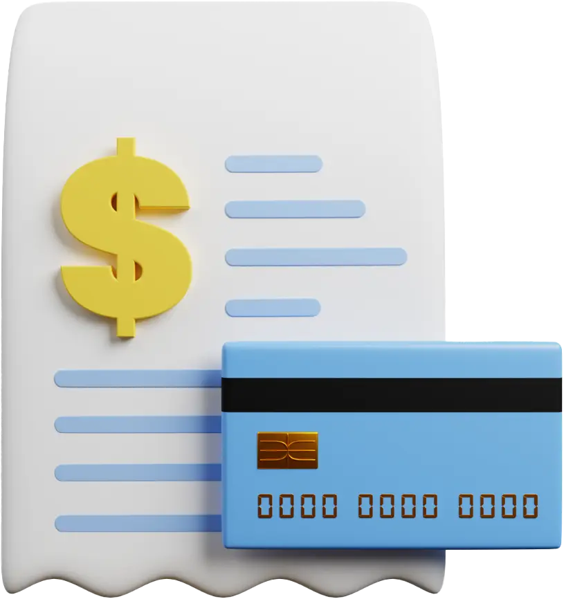 Picto facture avec carte bleue - Plateforme de mise en relation psychologues patients